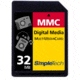 SimpleTech MultiMediaCard (MMC) 32MB