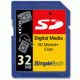 SimpleTech Secure Digital (SD) Memory Cards