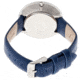 Simplify 2606 The 2600 Watch 40mm, Blue Leather Band, Silver Case, Blue face SIM2606