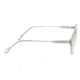Simplify Carter Polarized Sunglasses, Clear Frame, Green Lens, Clear/Green, One Size, SSU127-C4
