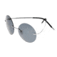 Simplify Christian Polarized Sunglasses, Silver/Black, One Size, SSU114-SL