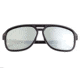 Simplify Reed Polarized Sunglasses - Unisex, Black/Silver, One Size, SSU121-SL