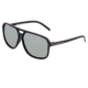 Simplify Reed Polarized Sunglasses - Unisex, Black/Silver, One Size, SSU121-SL
