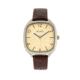 Simplify The 3500 Leather Strap Watch, Brown/Gold, Standard SIM3506