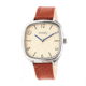 Simplify The 3500 Leather Strap Watch, Camel/Gold, Standard SIM3505