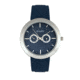 Simplify The 6100 Canvas Overlay Strap Watch, Blue, SIM6104