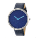 Simplify The 4000 Leather-Band Watch, Navy, Standard SIM4005