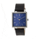 Simplify The 5000 Leather-Band Watch, Blue/Black SIM5002