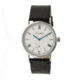Simplify The 5100 Leather-Band Watch, Silver/Black SIM5101