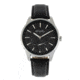 Simplify The 6600 Series Leather-Band Watch, Black, One Size, SIM6602