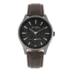Simplify The 6600 Series Leather-Band Watch, Brown/Black, One Size, SIM6603
