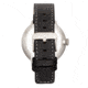 Simplify The 7100 Leather-Band Watch w/Date, Black/Black/Silver, One Size, SIM7103