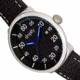Simplify The 7100 Leather-Band Watch w/Date, Black/Black/Silver, One Size, SIM7103