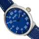 Simplify The 7100 Leather-Band Watch w/Date, Blue/Blue, One Size, SIM7104