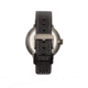 Simplify The 7100 Leather-Band Watch w/Date, Silver/Black, One Size, SIM7101