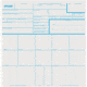 Sirchie - Applicant Record Cards, Standard 8" x 8", 100 ea.
