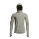 Sitka Gear Radiant Graphic Sun Hoodie Pebble Grey Bass XXL, 600996-PEB03-XXL