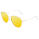Sixty One Sunglasses Nudge Polarized Sunglasses - Unisex, Gold/Yellow, One Size, SIXS106GD