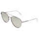 Sixty One Sunglasses Nudge Polarized Sunglasses - Unisex, Gunmetal/Silver, One Size, SIXS106GM