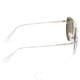Sixty One Sunglasses Nudge Polarized Sunglasses - Unisex, Silver/Blue, One Size, SIXS106SL