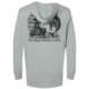 Skallywag Tactical Paragon Bahama Performance Long Sleeve with Hood, FishShirtGreyXL