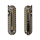 Skallywag Tactical Searoach Folding Knife, 2.75in, D2 Steel, G10 Handle, Black/Tan, The Searoach-Black &amp; Tan