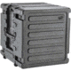 SKB Cases 12U Shock Mount - Rack, Wth Wheels And Handle, 3SKB-R12U20W