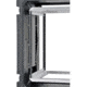 SKB Cases 12U Shock Mount - Rack, Wth Wheels And Handle, 3SKB-R12U20W