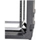 SKB Cases 12U Shock Mount - Rack, Wth Wheels And Handle, 3SKB-R12U20W