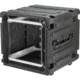 SKB Cases 12U Shock Mount - Rack, Wth Wheels And Handle, 3SKB-R12U20W