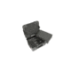 SKB Cases 2U iSeries Wireless Mic Fly Rack with Wheels, Black, 25.25in x 19.75in x 12.75in 3i-221710WMC