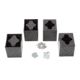 SKB Cases 3R Forklift Riser Kit, Set of 4, Black, 12in x 10in x 6in 3R-FLRK