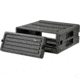SKB Cases 4U Space Roto Molded Rack, Black, 24 in. X 23 in. X 10 in. 1SKB-R4U