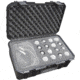 SKB Cases Injection Molded Waterproof Sixteen Mic Case, Black, 3I-2011-MC16