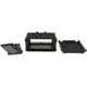 SKB Cases Injecton Molded Laptop/4U Rack Wth Wheels And Pull Handle, 1SKB-ISF4U