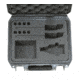 SKB Cases Mil Std. Waterproof Sennheiser SW Wireless Mic Case, Black, 10 3/4 x 9 3/4 x 9 3/4 3I0907-4-SWK