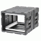 SKB Cases Static Shock Rack Sysytem, Black, 19in rackable x 24in deep x 12 1/4in high 3RS-7U24-25B