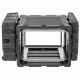 SKB Cases Static Shock Rack Sysytem, Black, 19in rackable x 24in deep x 12 1/4in high 3RS-7U24-25B
