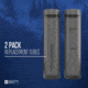 SKEETER HAWK Backyard Mosquito Bait Station, Replacement, 2 Pack, Black, SKE-TUB-0002