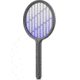 SKEETER HAWK Rechargeable Electric Fly Swatter, Black, SKE-SWA-1000