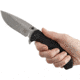 SKIF Knives Sturdy SW Black Folding Knife, 5in Closed, 3.75in Stonewash Finish 9Cr18MoV Blade, Black G10 Handle, 420SE