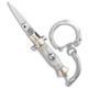 SKM 2.75 Keychain Stiletto, Gray Handle, Gray/Steel, 2.75 inch, BHQ-51051