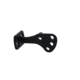 Skull Hooker Bone Bracket Skull Plate Adapter, Black, SKH-BB-ADPT-BLK