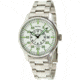Skytimer 510605031 Automatic Pilot Mens Watch - Silver Bracelet, Lime Markings