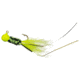 Slater's Jigs Double Trouble Jig, 1/32 oz, #6 Hook, Chartreuse/Black/Chartreuse/Chartreuse, D8488T-32