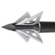 Slick Trick Magnum Broadhead, 1.125in, 100 gr. 3pk., Stainless Steel, 17STPRO3100M