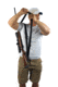 Slicker Dual Sling, Black, Medium SK-DS10-G10