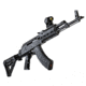 Slide Fire Solutions SSAK-47 Hybrid AKM Bump Fire Stock for AK-47s, Ambi, Black 10-1000-AKM