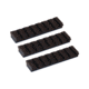 Slide Fire Solutions Rail Pack Includes Three 7 Slot Rail Sections 2.94 Inches Black