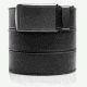 SlideBelts Animal Friendly Belt, Black/Gunmetal, Up to Size 48 Waist PRE-BLK2GUN-MIX-46-50